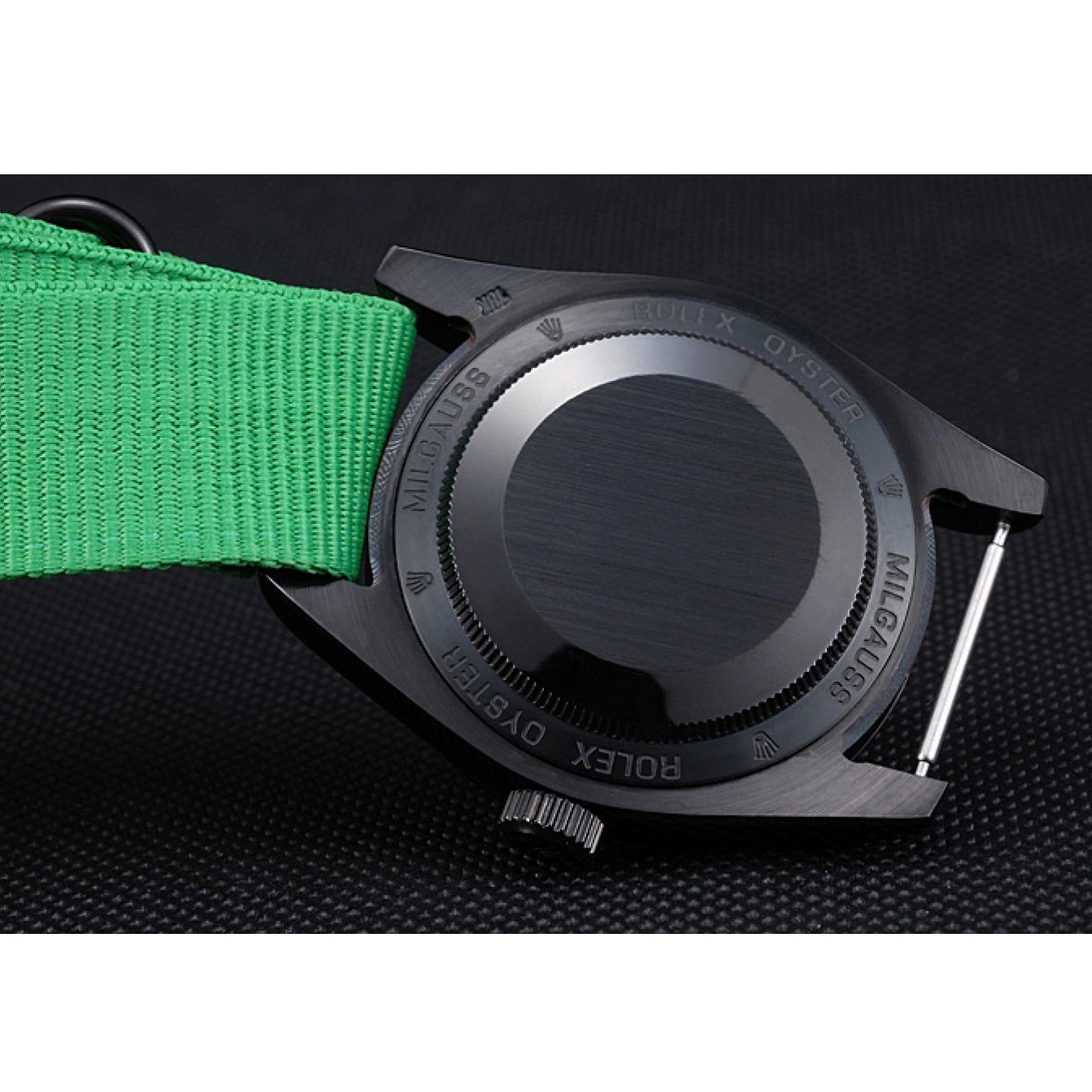 Rolex aaa copy Rolex Milgauss Strap Bamford Green 622004 Nylon 0719